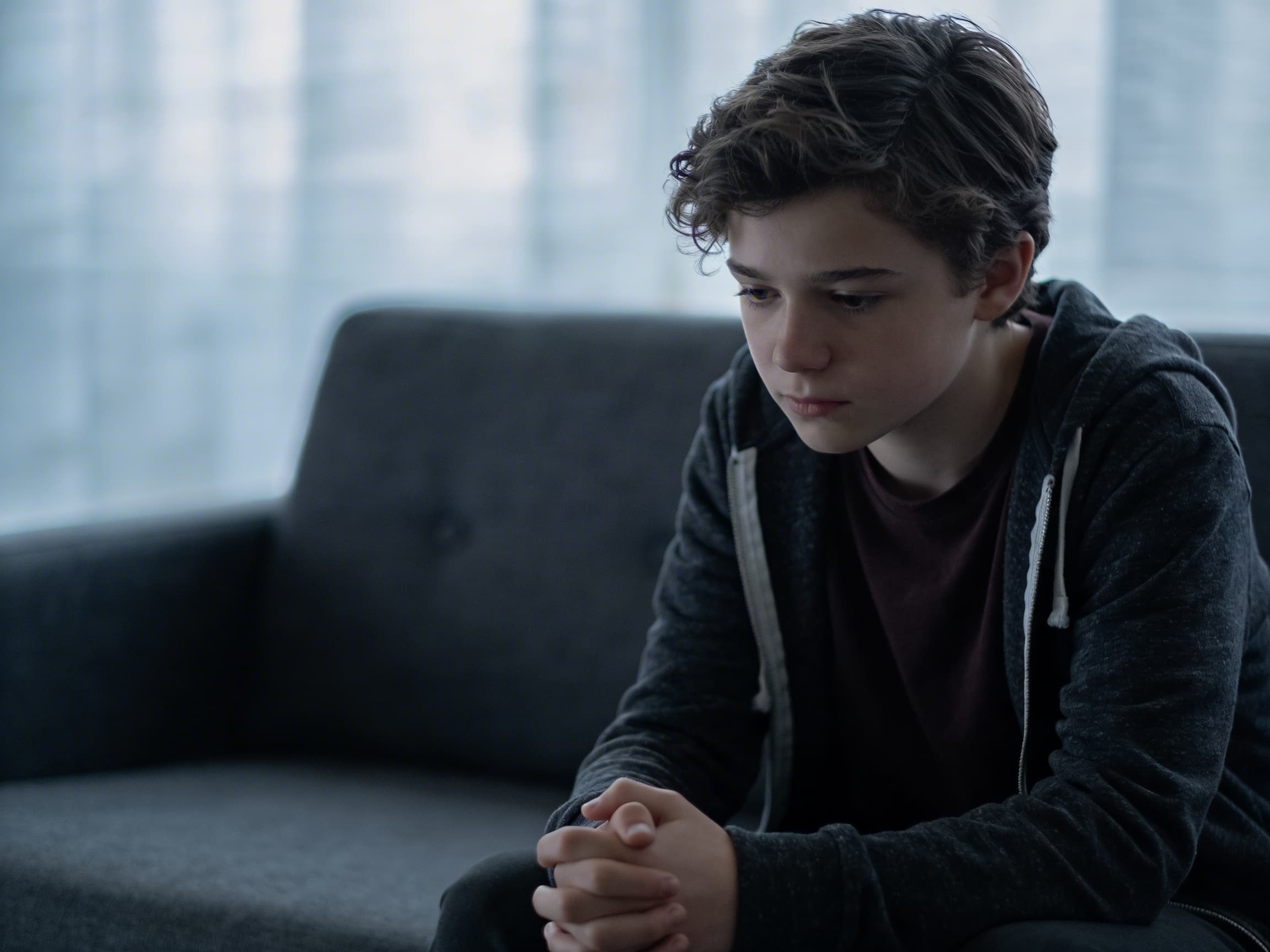 Person struggling with addiction